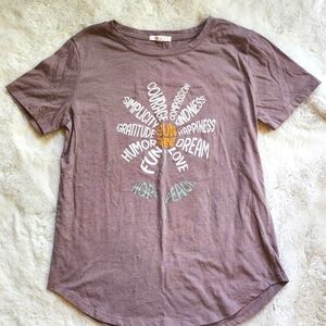 Maurices Womens Positive Daisy Graphic Tee
